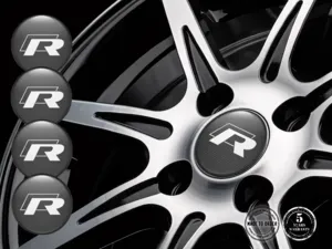 VW Felgensticker Ausgabe Stilvolle Dome-Logos